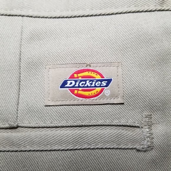 NWOT Dickies 874 Original Fit work pants khaki 38 X 32 uniform wide-tunnel loops - Picture 8 of 10
